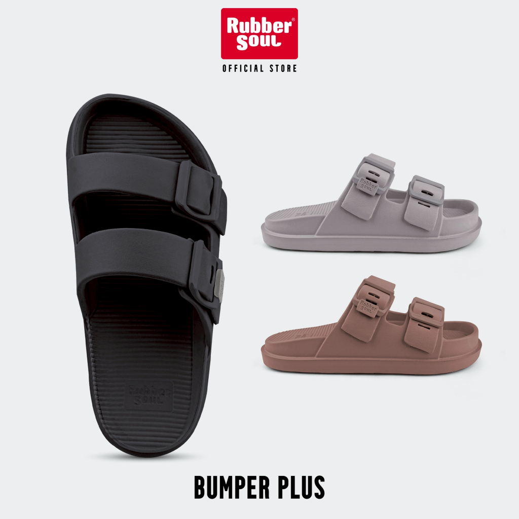 Rubber Soul รุ่น BUMPER Plus รองเท้าแตะแบบสวม ของแท้ 100%