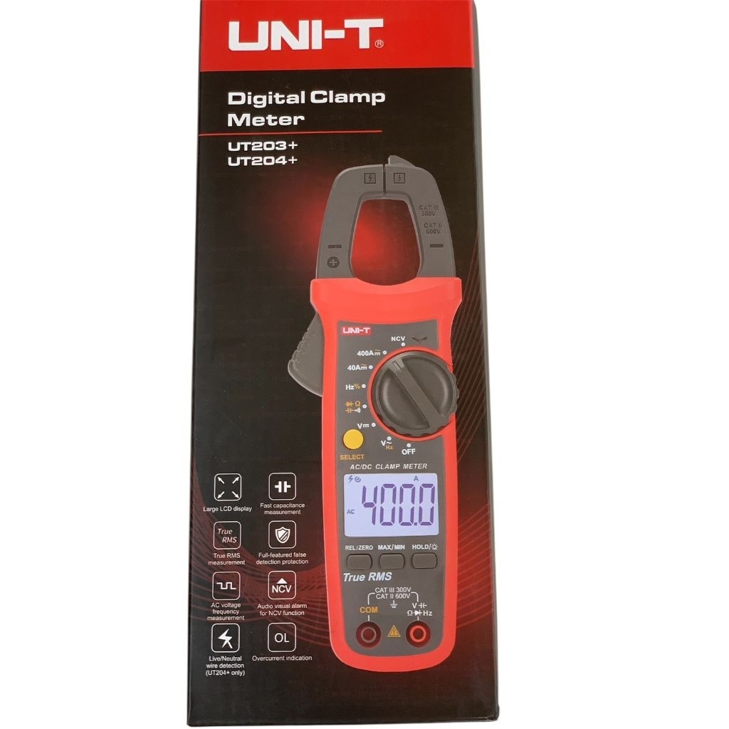 คลิปแอมป์ดิจิตอล UT204+UNI-T