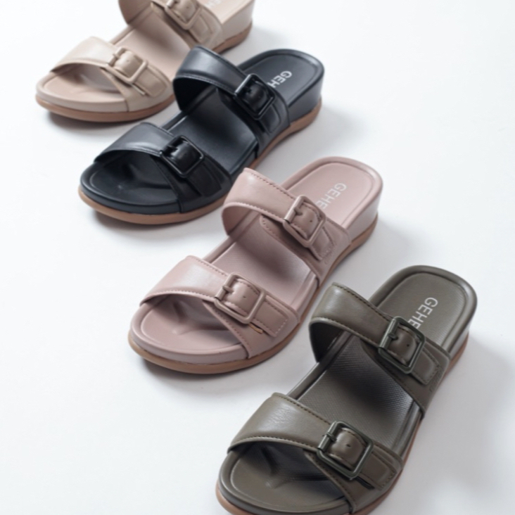 KIAH 71103 | Z SANDAL COMFFORT รองเท้าเพื่อสุขภาพ พื้นยางEVA ช่วยซัพพอตเข่า เดินสบายเหมอะกับอากาศบ้า
