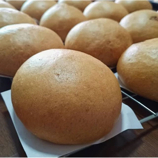 หมั่นโถวน้ำตาลทรายแดง(เจ) หอมหวานกำลังดีและนุ่มอร่อยลูกใหญ่60กรัมต่อลูก/บรรจุ6ลูก/ต่อแพ็ค