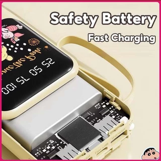 ของแท้ 100%120W Disney ลายการ์ตูน Power bank พาวเวอร์แบงค์ 30000mAh แบตสำรอง เพาเวอร์แบงค์ Quick Charge 3.0