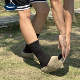 Tawii. รองเท้าแตะ EVA นุ่มสบาย ลื่นด้านล่างหนา รองเท้าแตะเพศฟรี รองเท้าชายหาด กิจกรรมกลางแจ้ง 3 สี