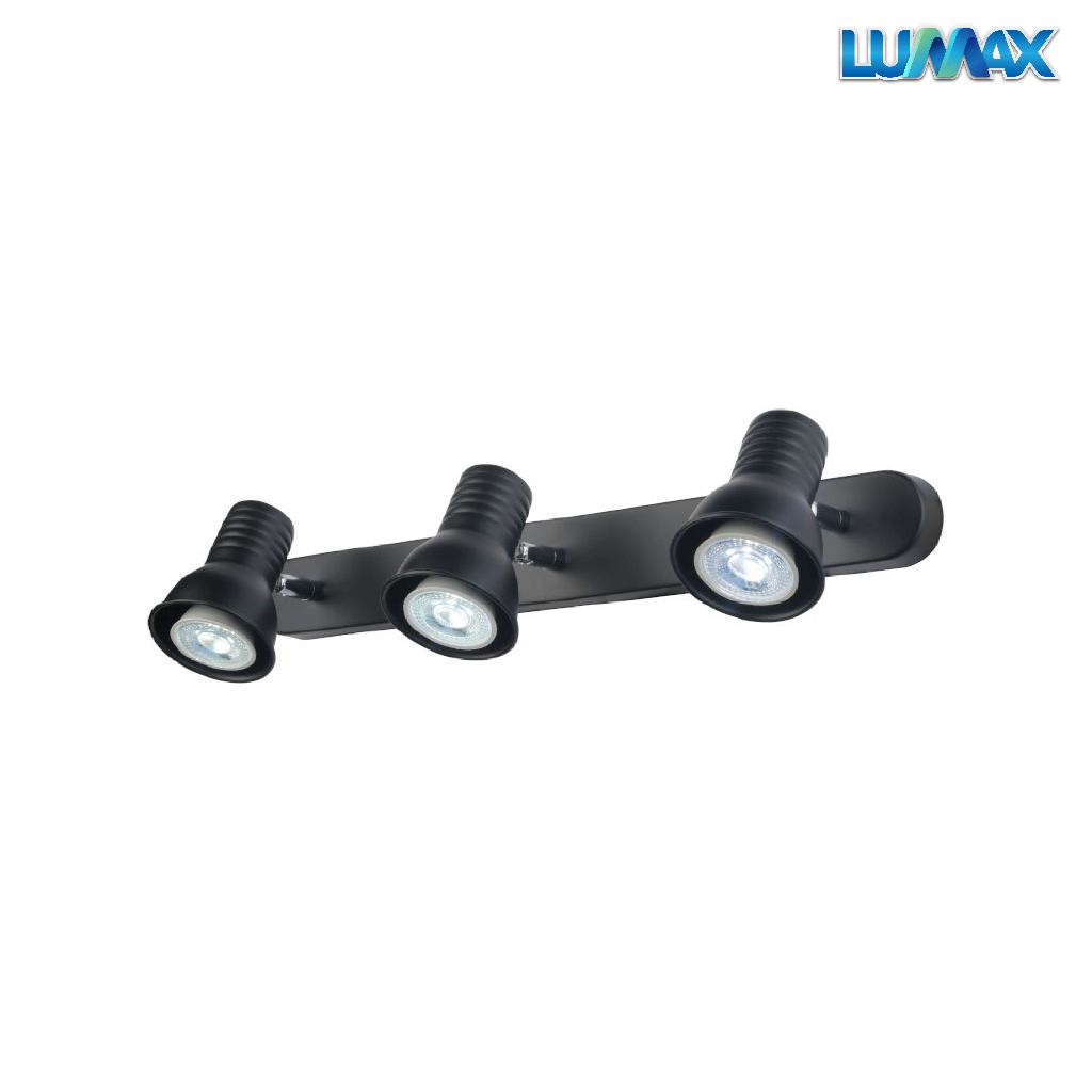 LUMAX โคมไฟตกแต่งติดผนัง ขั้วหลอด GU10 x 3 รุ่น WSS45-013 สไตล์ Modern