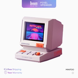 Divoom MiniToo - White ลำโพงขนาดกะทัดรัด