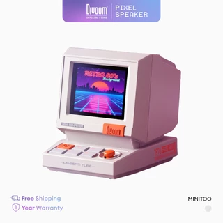 Divoom MiniToo - White ลำโพงขนาดกะทัดรัด