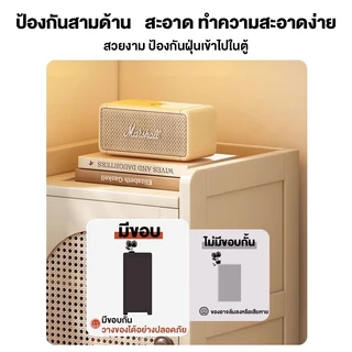 ตู้เก็บรองเท้าไม้ ตู้เก็บรองเท้าทางเข้า ชั้นวางรองเท้า ขนาดเล็ก ดีไซน์เรียบง่าย ทนความชื้นและป้องกันมอด