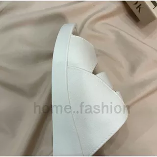 home..fashion รองเท้าแตะส้นตึก เสริมส้น สวมใส่สบาย พื้นนิ่ม มีให้เลือก 3 สี พร้อมส่งในไทย S-233