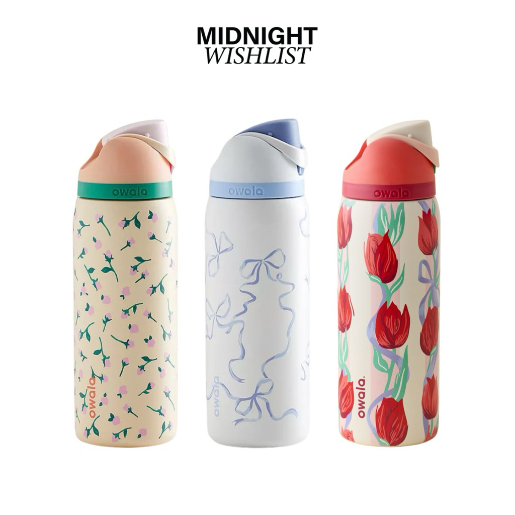 [พร้อมส่ง] OWALA Freesip Stainless Steel Water Bottle