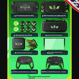 [iine] Zygarde Series Nintendo Switch 2 เคส / ฟิล์มกระจก / กระเป๋า / ปุ่มยาง ZA
