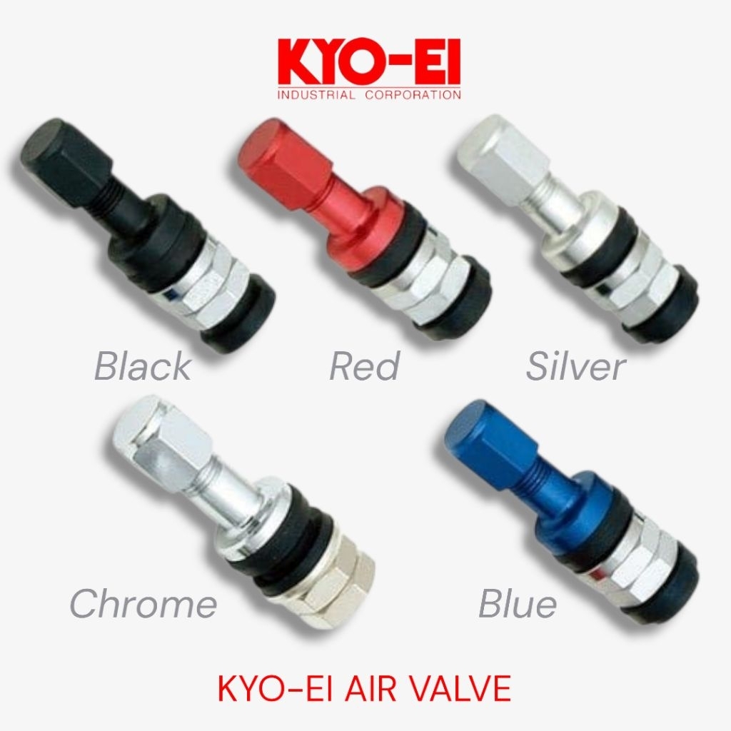 วาล์วลม KYO-EI ของใหม่ ใส่กับล้อได้หลายรุ่น
