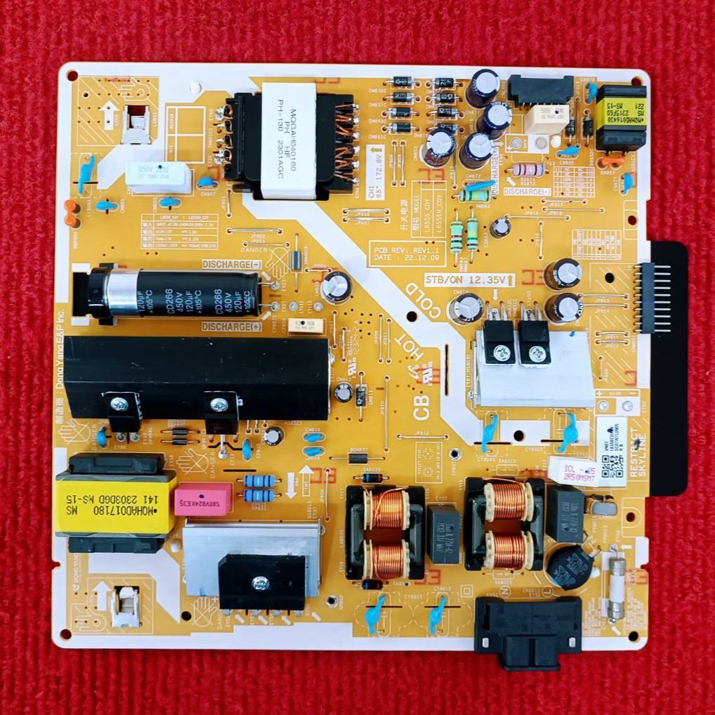เพาเวอร์ซัพพลายทีวี SAMSUNG รุ่น UA65CU7100KXXT พาสบอร์ด L65S6CDYXX