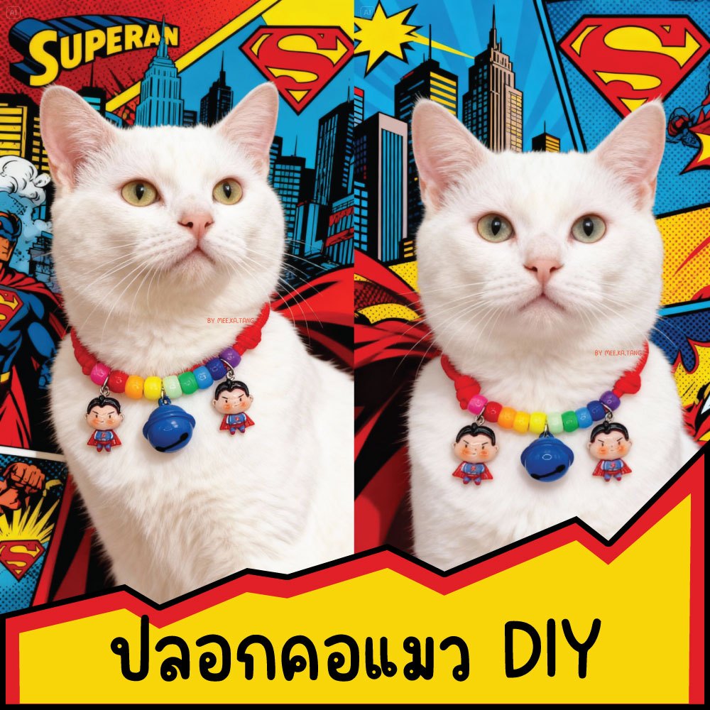 ปลอกคอสัตว์เลี้ยง DIY ปรับขนาดได้