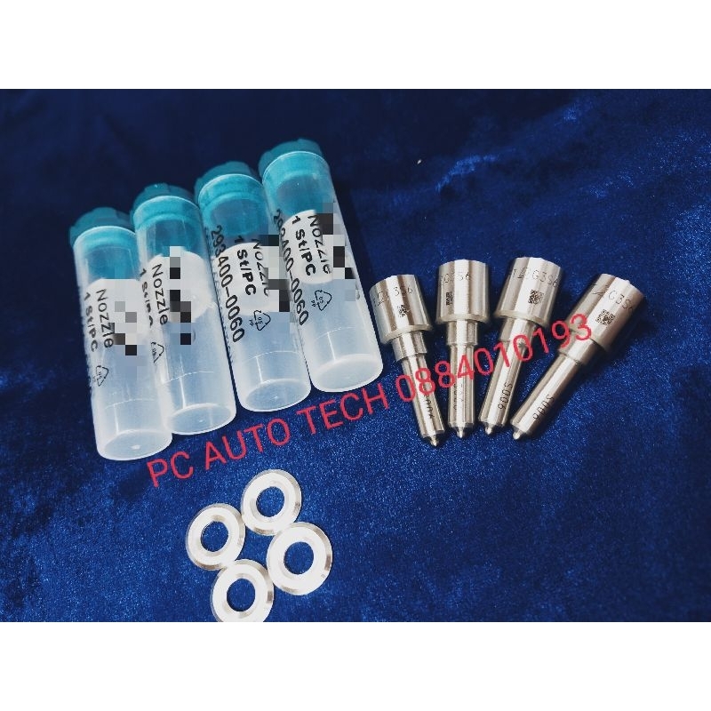 หัวฉีดG3S6 หัวฉีดวีโก้ 3000 1KD-FTV รางไฟฟ้าG3S6 Denso เข็มเล็ก 1 ชุด 4 หัว