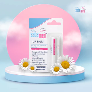 SEBAMED BABY LIP BALM (4.8G) ลิปมัน สำหรับเด็ก เบบี้ ซีบาเมด ลิปบาล์ม (4.8กรัม)