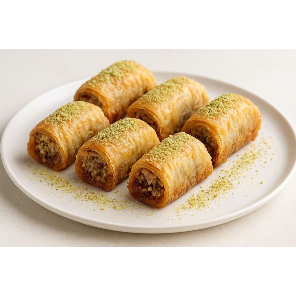 Turkish-style baklava with Pistachios 6 pcs