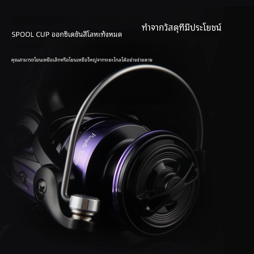 รอกตกปลา รุ่นPW Spinning Fishing Reel,รอกจิ๊กกิ้งโลหะ รอกแคสติ้ง ราคาถูก แรงเบรก 12BB 5.2:1 อัตราทดเกียร์, Max Drag 30KG - รูปที่ 2
