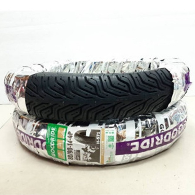 ยางนอก GOODRIDE H571 ลาย CITY TL (ไม่ใช้ยางใน) ขอบ 14