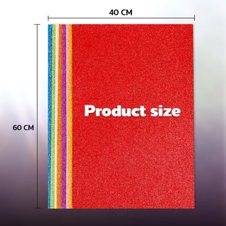 กระดาษโฟมกากเพชร 40*60 Glitter paper จัดนิทรรศการ ตกแต่งห้อง งานประดิษฐ์