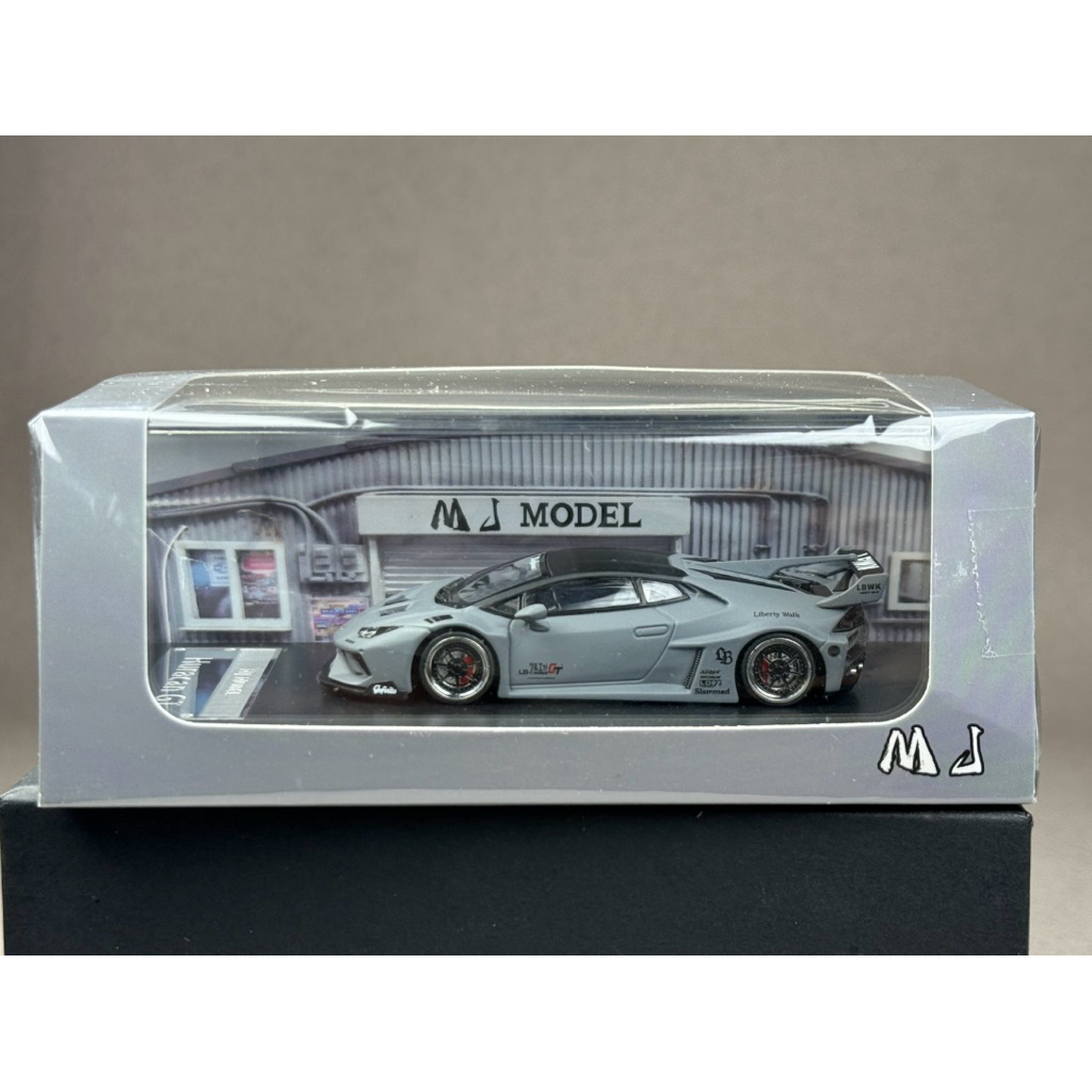 🔹Huracan GT Gray Scale 1:64 ยี่ห้อ MJ Model