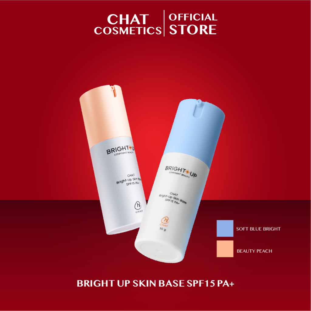ฉัตรไบรท์อัพสกินเบส CHAT Bright-Up Skin Base SPF15 PA+