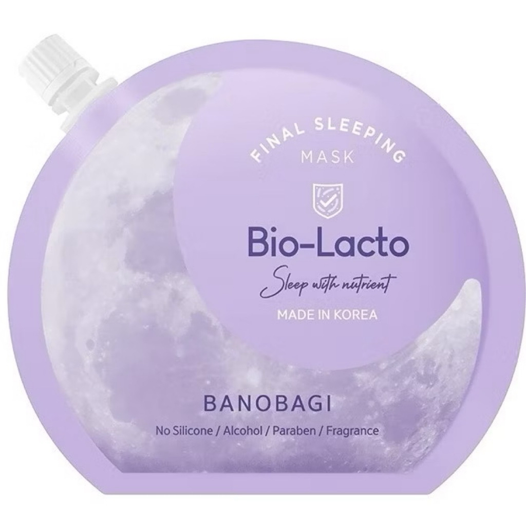 BANOBAGI ซองสีม่วง- Final Sleeping Mask Bio-Lacto (23 มล.) สลีปปิ้งมาส์ก
