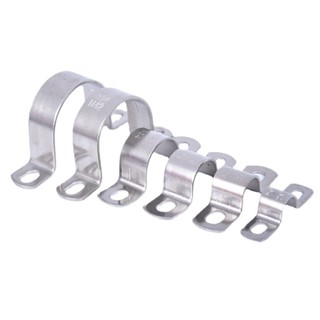 แคลมป์ประกับ SS304 รุ่นงานหนัก กิ๊บรัดท่อ ยึดท่อประปา ท่อร้อ…