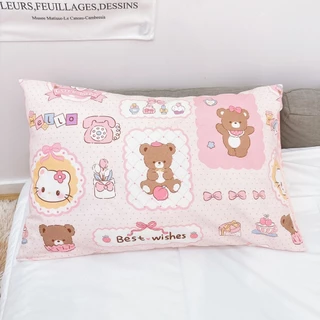 ปลอกหมอน ขนาด 20x30นิ้ว ผ้าคอตตอน เนื้อผ้านุ่ม ระบายอากาศได้ดี