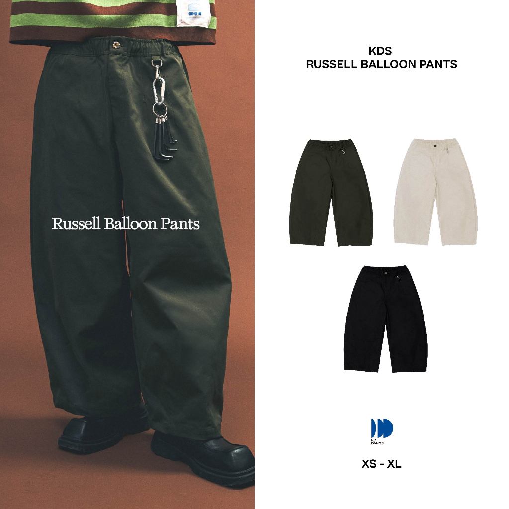 Kodangs Russell Balloon Pants ກາງເກງຂາກວ້າງຊົງບອລລູນ