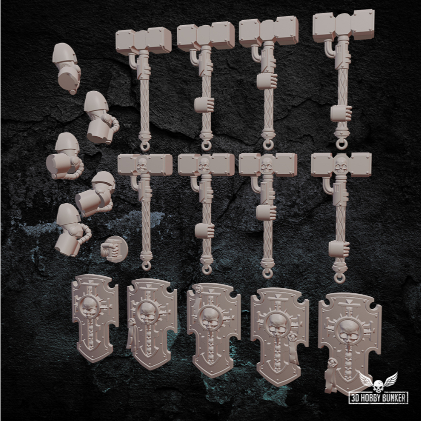 SM Terminator Hammers and Shields Set