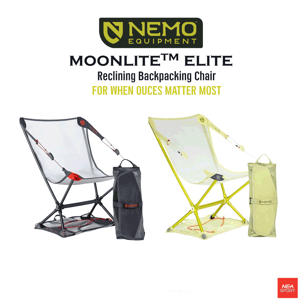 [สายลุยต้องมี!] NEMO Equipment MOONLITE ELITE Reclining Camp Chair เก้าอี้แคมปิ้ง