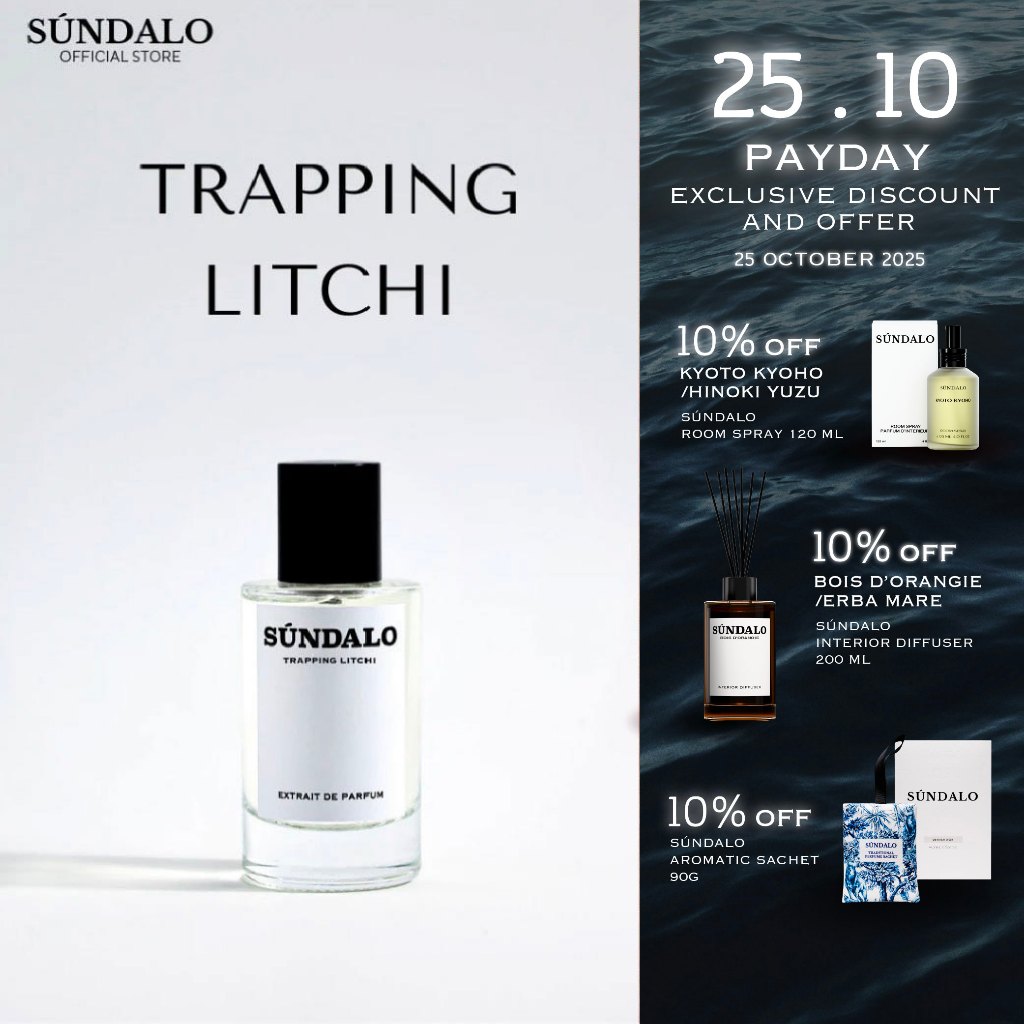 SUNDALO TRAPPING LITCHI SIZE 50ML.