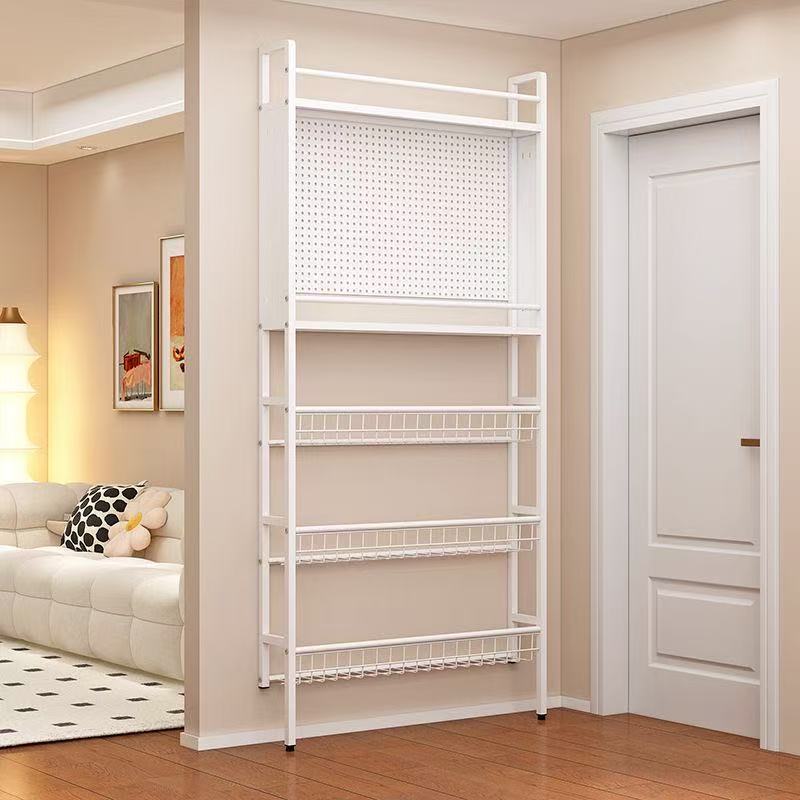 Baan【เหล็ก】ชั้นวางหนังสือเด็ก ชั้นวางหนังสือด้านหลังประตู ห้องนอน ห้องครัว อเนกประสงค์ ประหยัดพื้นที - รูปที่ 2