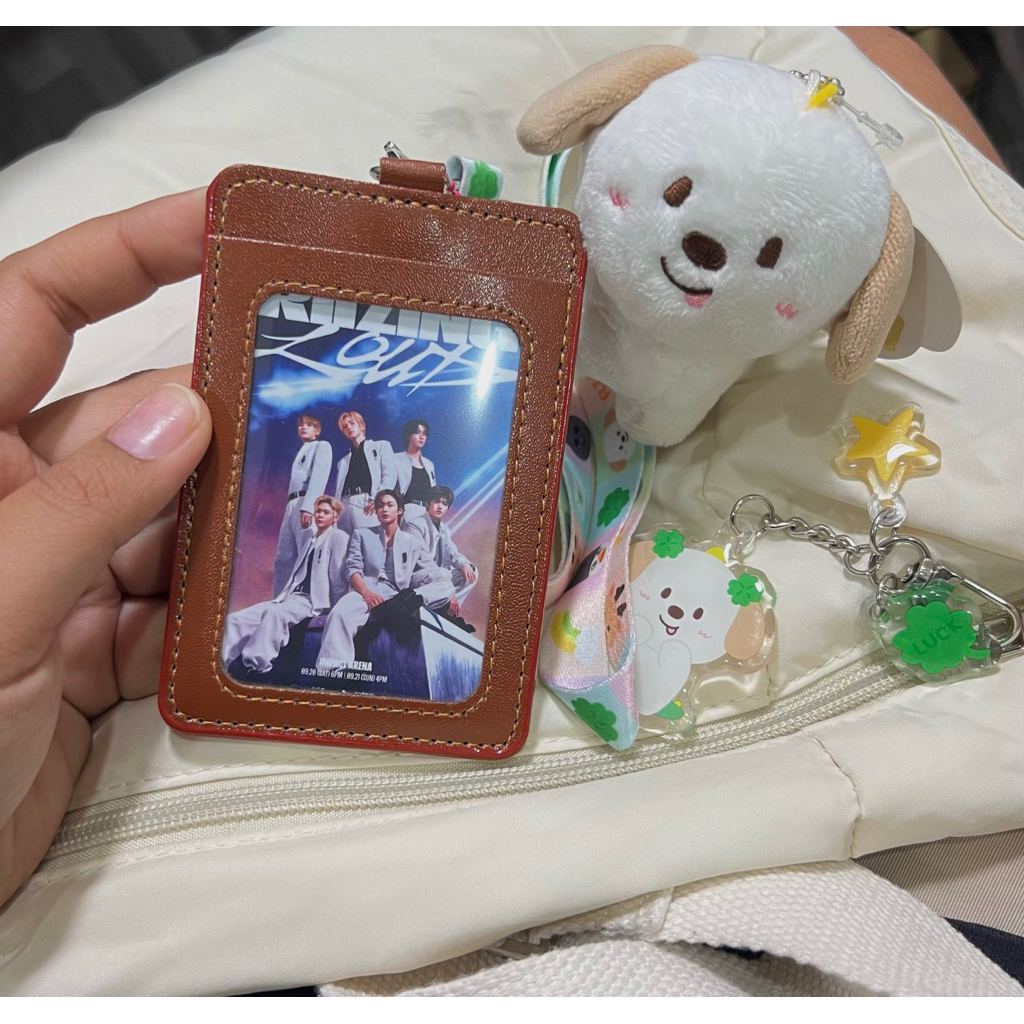 (พร้อมส่ง) 🍎 cardholder หนัง ใส่บัตร ใส่การ์ด ใส่บัตรBTS/MRTได้ 🍄