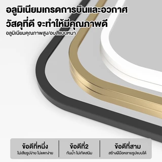 Reflexe กระจกห้องน้ำ 40*60/50*80CM กระจกเงาติดผนัง ป้องกันหมอก ประเภทซุ้มประตู bathroom mirror