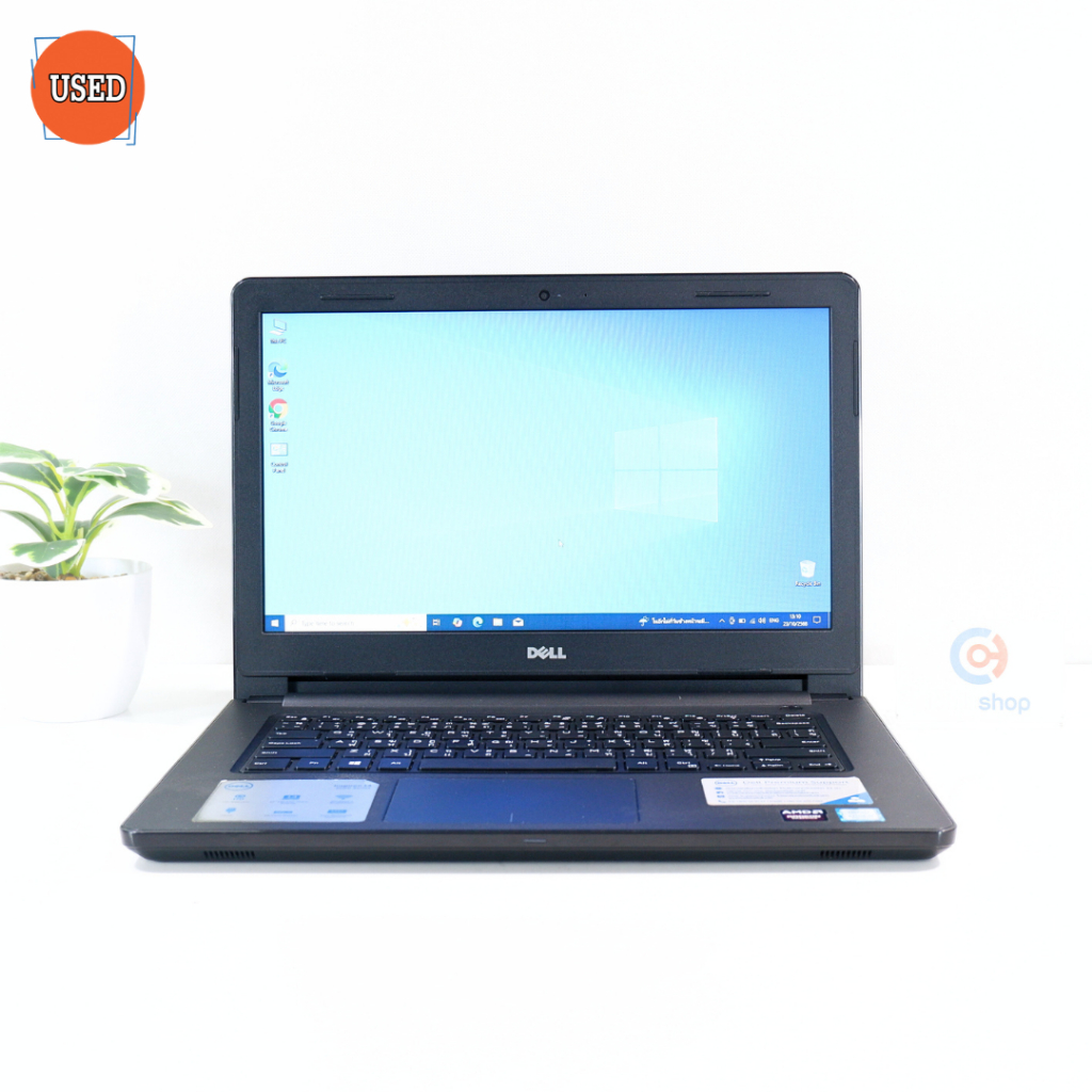 NOTEBOOK (โน๊ตบุ๊ค) DELL / CPU I5-7200U / จอ 14 HD / GPU RADEON R5 M430 2GB / RAM DDR4 8GB 2133MHz /