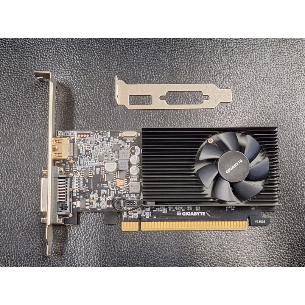 การ์ดจอมือ✌️ GIGABYTE GT 1030 LOW PROFILE-2GB DDR4 สภาพดี