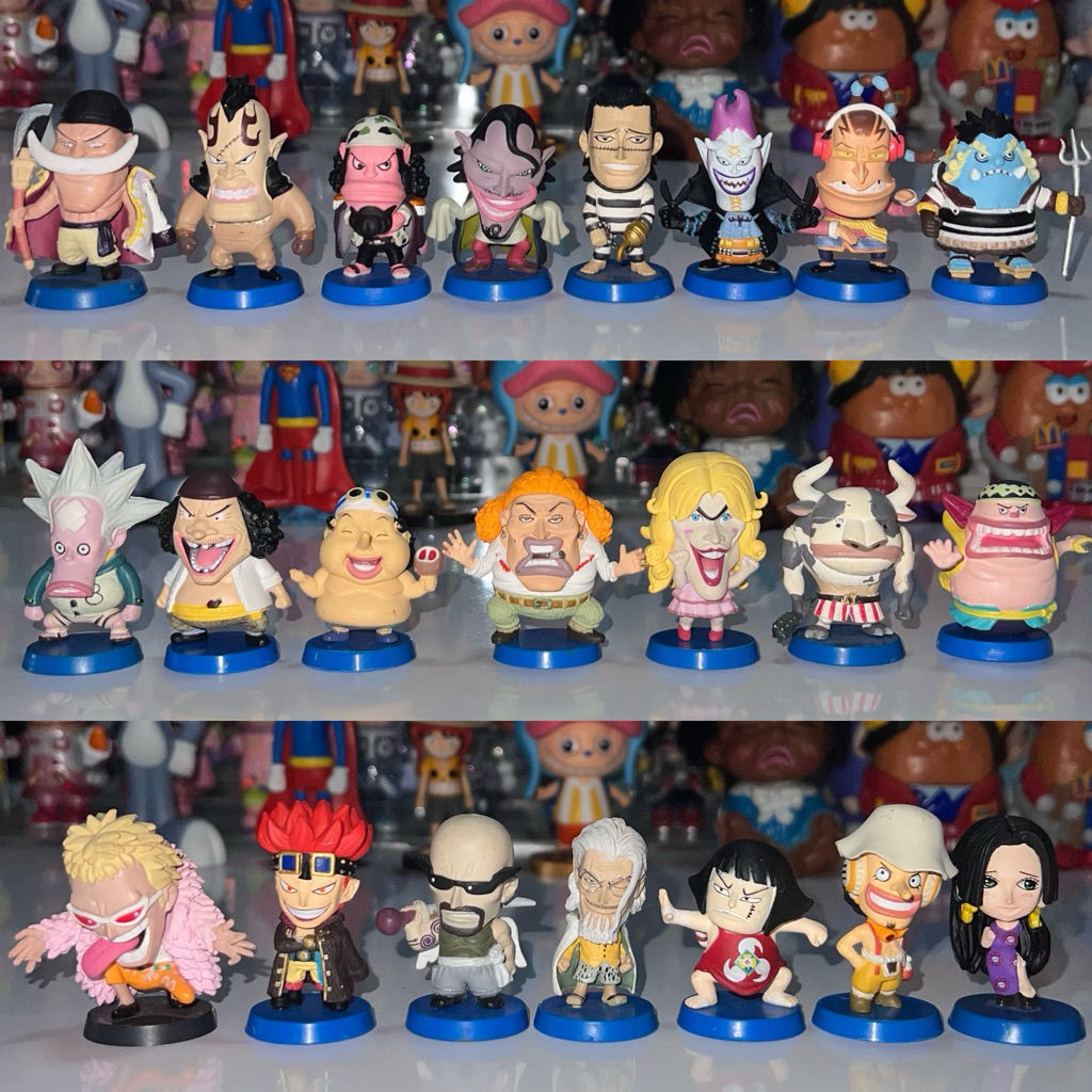 (พร้อมส่ง) โมเดลวันพีช Model One Piece Plex Mini Big Head MBH