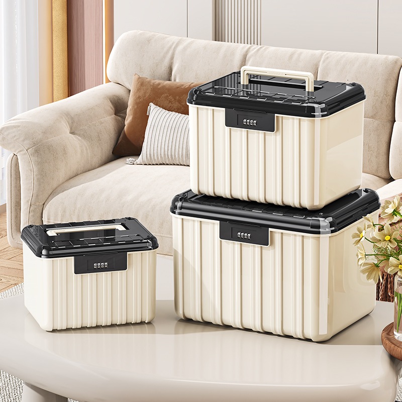 NeatBox กล่องเก็บรหัสผ่าน ตู้เซฟ กล่องเก็บของแบบล็อคได้ กล่องล็อคดิจิตอล วัสดุหนา และเชื่อถือได้