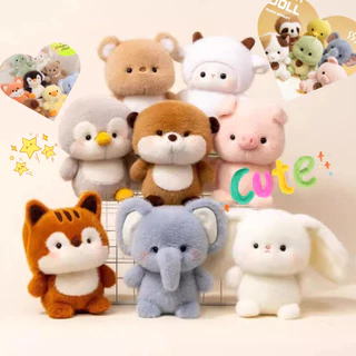 🧸💕ตุ๊กตาสหาย,16เซนติเมตรช้างตุ๊กตาสัตว์หมอน,แฟชั่นหมีสุดนุ่มตุ๊กตาสัตว์ของเล่นตุ๊กตานอนของขวัญ