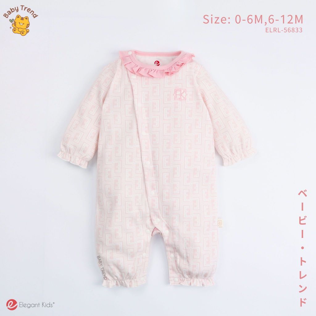 Elegant Kids ชุดเด็กผู้หญิง 6-24เดือน  ชุดรอมเปอร์แขนยาว Little Elegance Collection | Babytrend