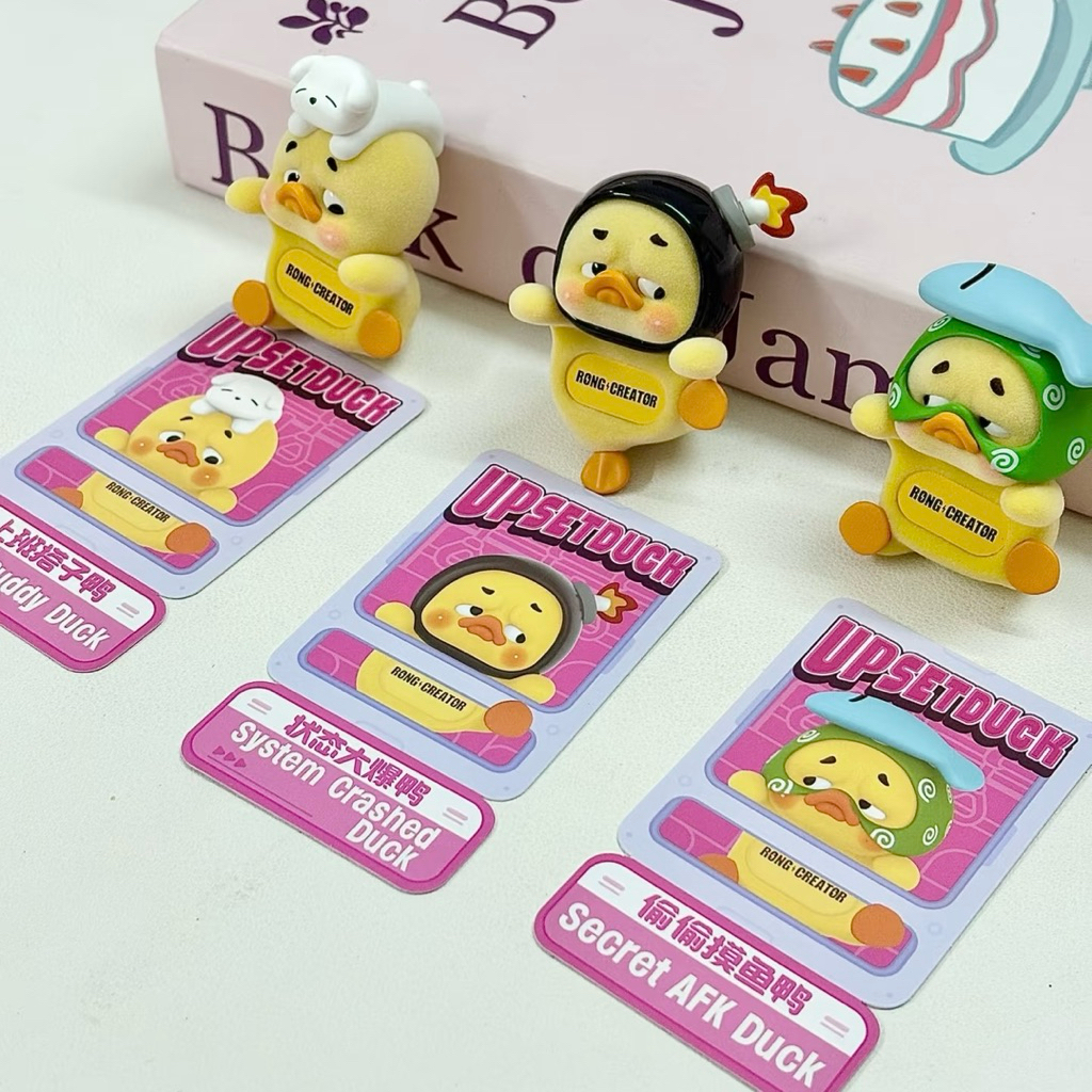 （แบบจุ่ม) UPSET DUCK Status Display Duck Series PAPA Hipper ฮิปเปอร์ เกาะโทรศัพท์