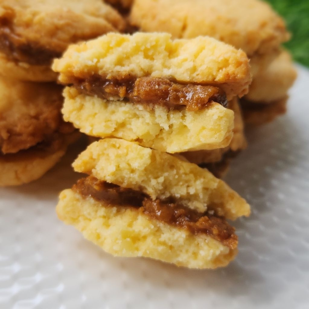 Coconut butterscotch cookies.คุกกี้มะพร้าวไส้บัตเตอร์สก็อต (ขนาด 5 ชิ้น)