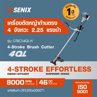 SENIX เครื่องตัดหญ้าก้านตรง 4 จังหวะ 2.25 แรงม้า รุ่น GTBCU4…