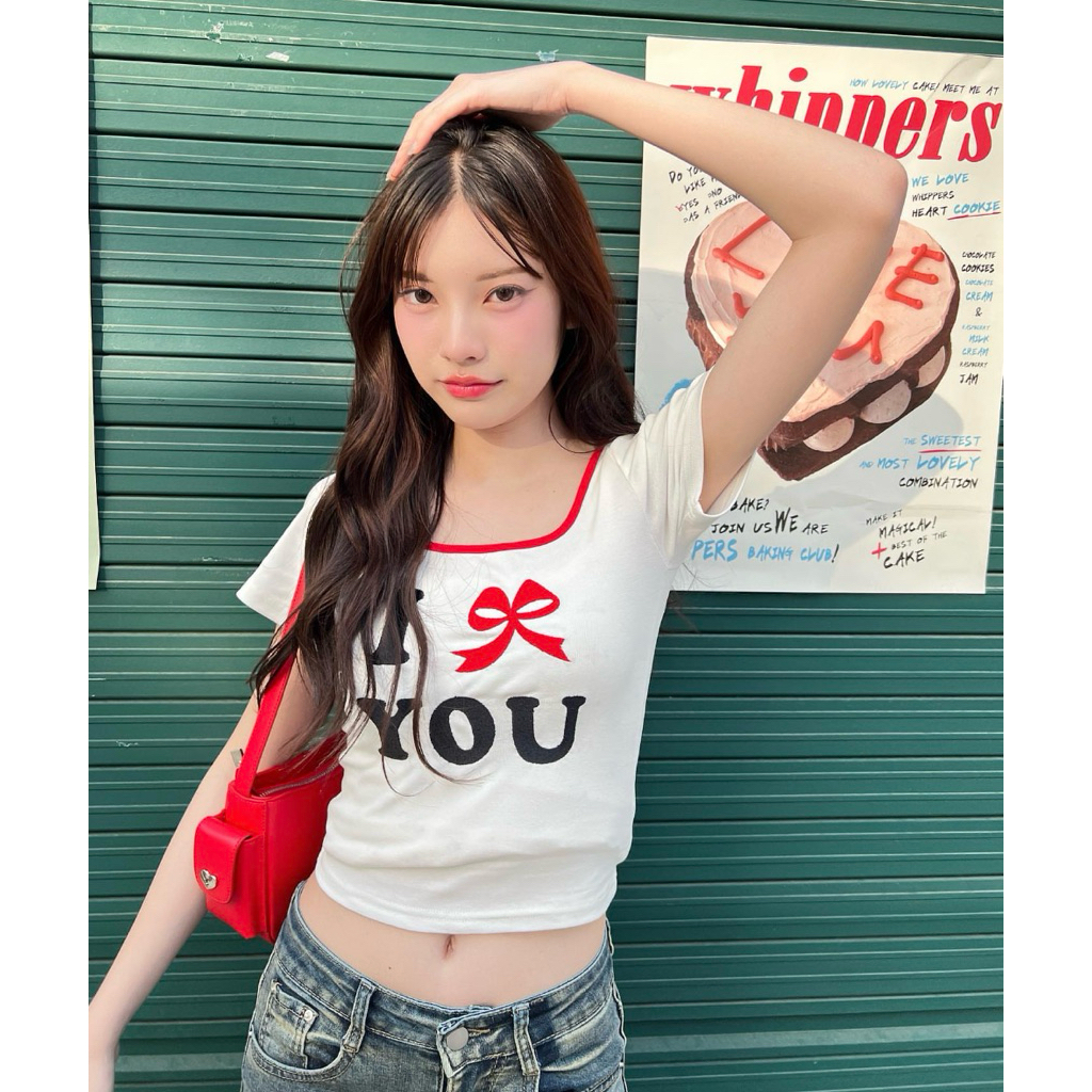 มือสอง cintage ครอป umi crop