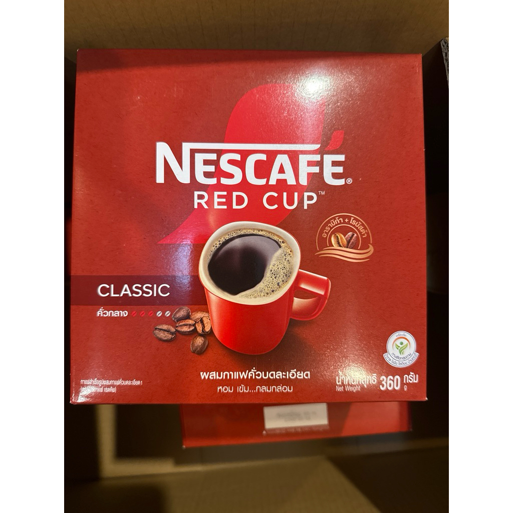 NESCAFÉ red cup เนสกาแฟเรดคัพ แบบกล่อง ขนาด 360 กรัม
