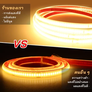 พร้อมปลั๊ก🔥 220V ไฟเส้น LED ยืดหยุ่น แบบมีกาวในตัว กันน้ำ IP68 สำหรับห้องนั่งเล่น ห้องนอน เพดาน ร่องไฟ ตกแต่งลานกลางแจ้ง