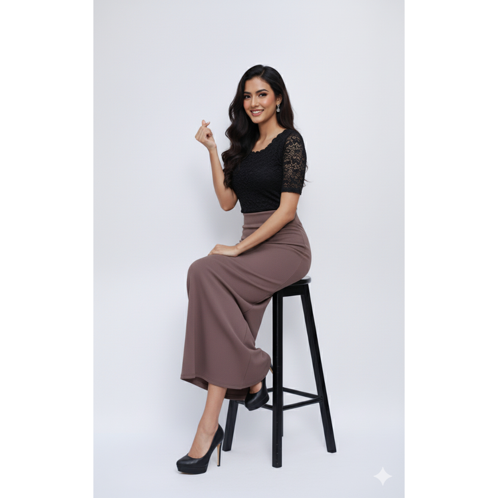 💃🏻 กระโปรงยาว 💃🏻 กระโปรงสอบยาว 🅰️ ทรงA 🐔ผ้ายืดหนังไก่ 🐣 🧕🏽 กระโปรงมุสลิม เอวยืด 29”-34” 🌸 ผ้าไม่ต้องรีด