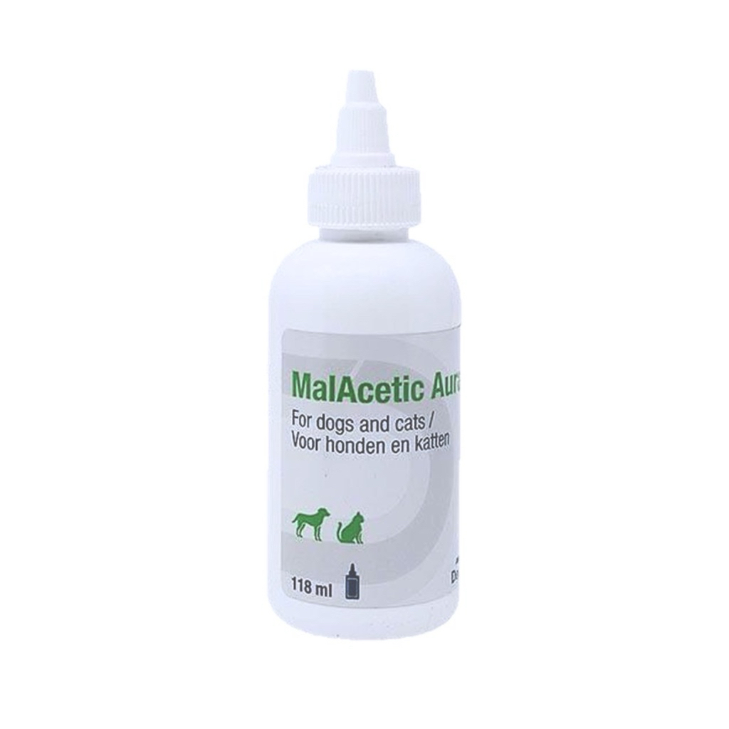 MalAcetic Aural  exp 11/2026 น้ำยาเช็ดหู ยับยั้งยีสต์ รา และ แบคทีเรีย
