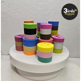 จุกโฟม 2รู เบอร์ (4/6/8/10/12) คละสี ได้รับ 1ชิ้น