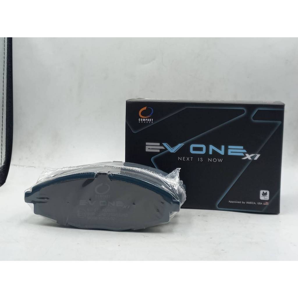 ผ้าเบรกหน้า COMPACT EV912  สำหรับรถไฟฟ้า  NETA V1 – V2  / LITE SMART ปี 2023 – ON ( EV-912 )